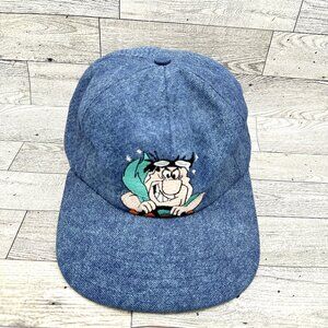 Vintage Cartoon‎ Network Wacky Racing Fred Flintstone Snapback Adjust Men's Hat